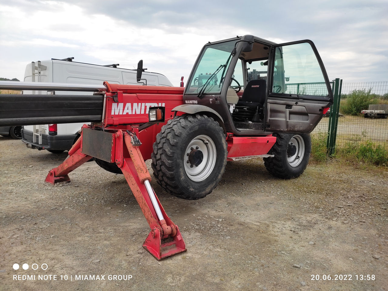 Телескопический погрузчик Manitou MT 1740, 2007 foto 4