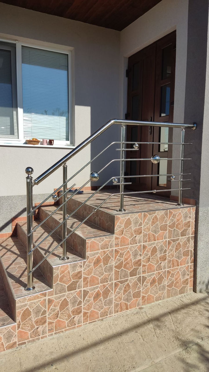 Перила из нержавейки от производителя  Balustrade din inox de la Producator si Importator foto 15