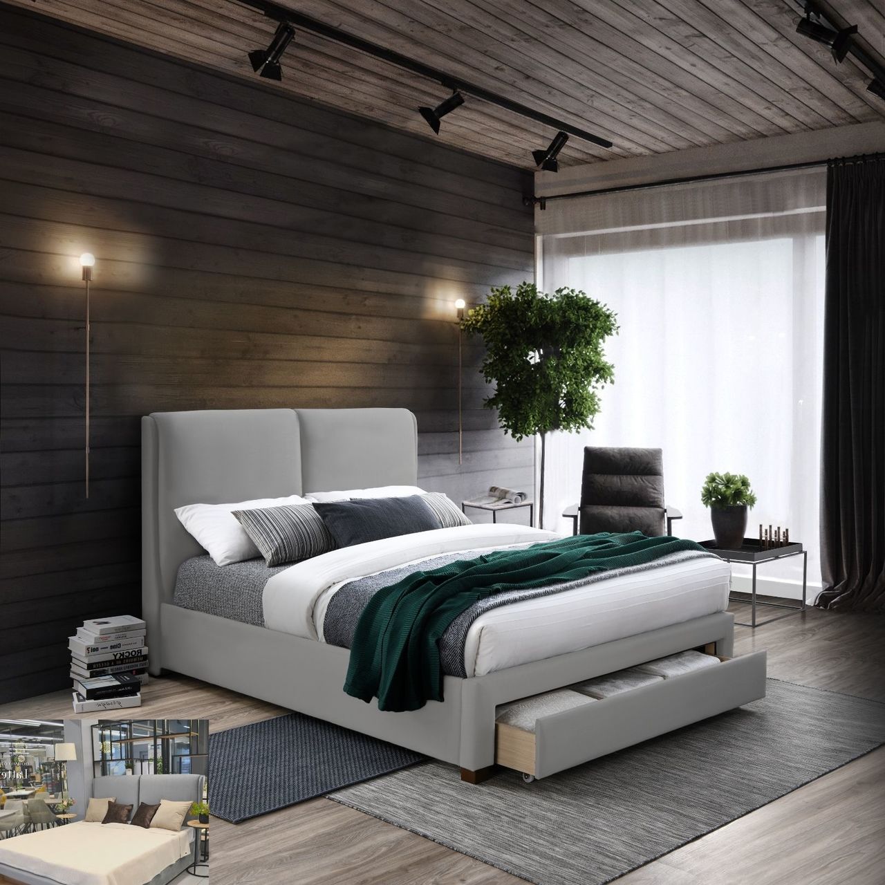 Paturi și dormitoare frumoase, moderne și calitative. 150+ modele. În rate la 0%. Livrare în MD foto 3