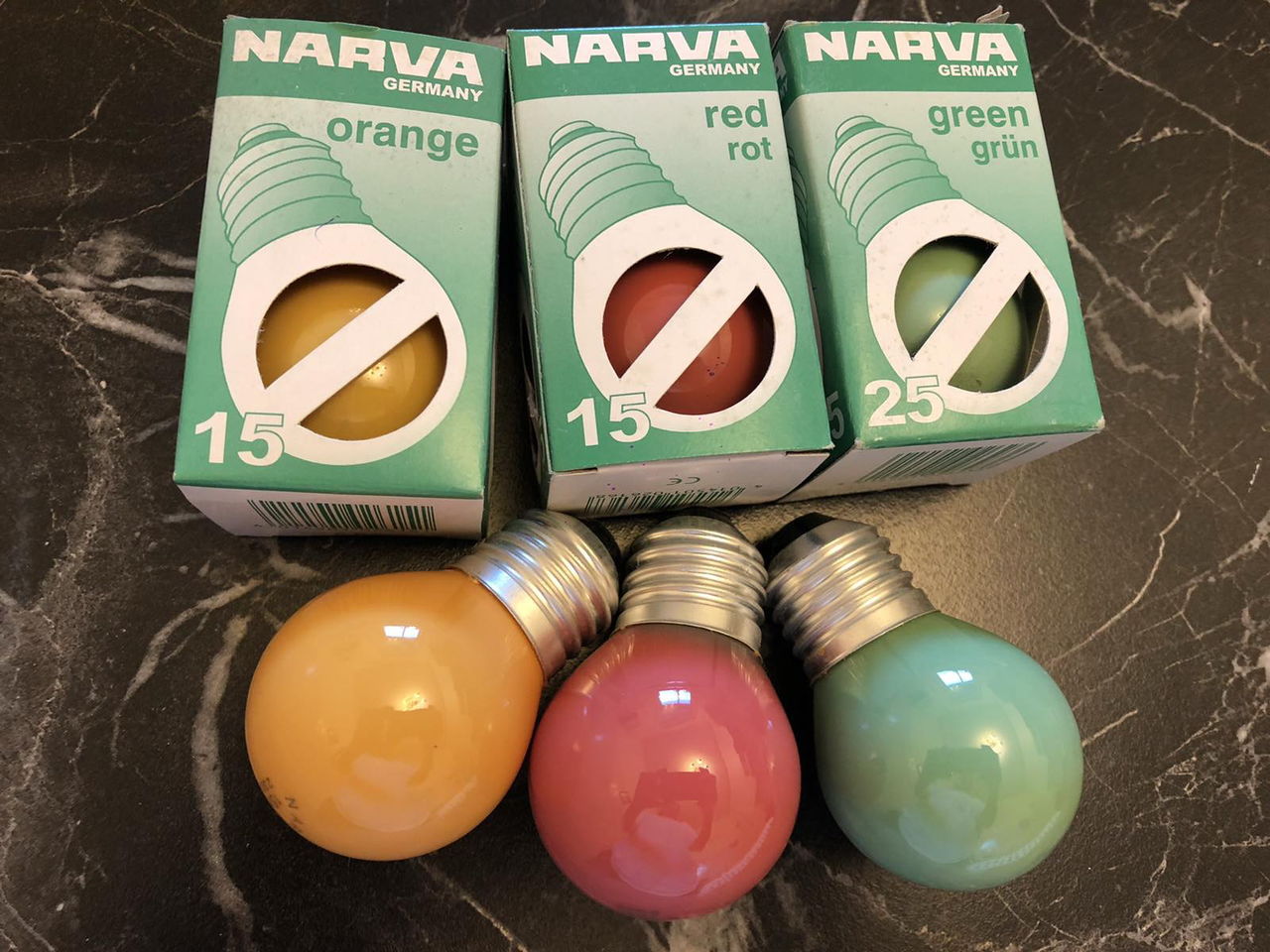 Bec incandescenta color 15W, 25W soclu E27 foto 0