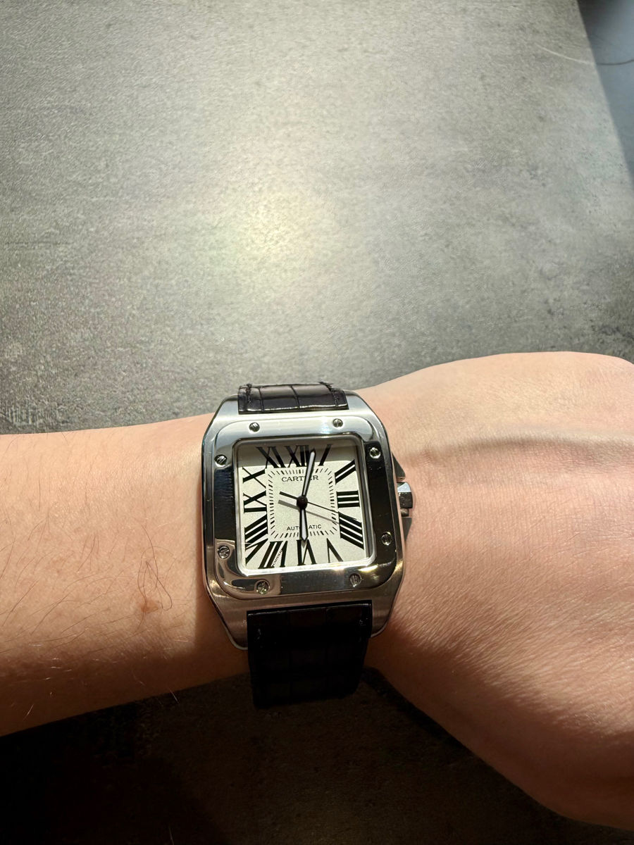 Original: Cartier Santos 100 foto 0