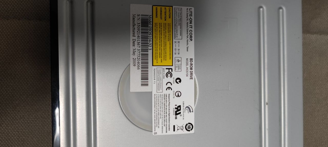 Bluray LiteOn iHOS104