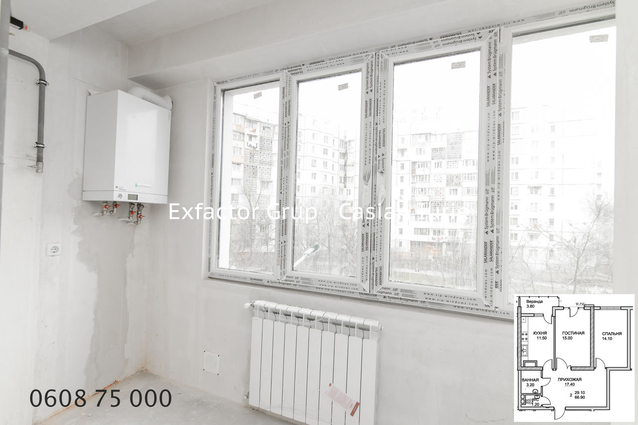 Apartament cu 2 camere,  Buiucani,  Chișinău mun. foto 10