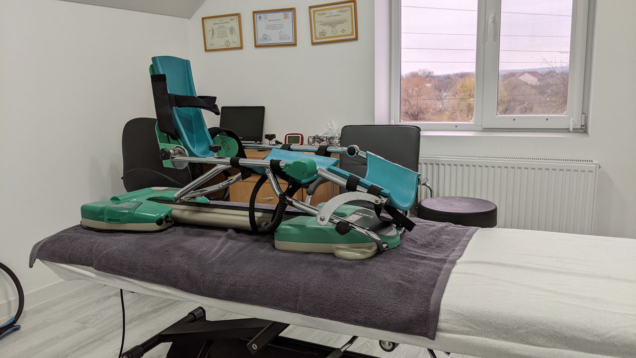 Kinetec reabilitarea genunchiului foto 6
