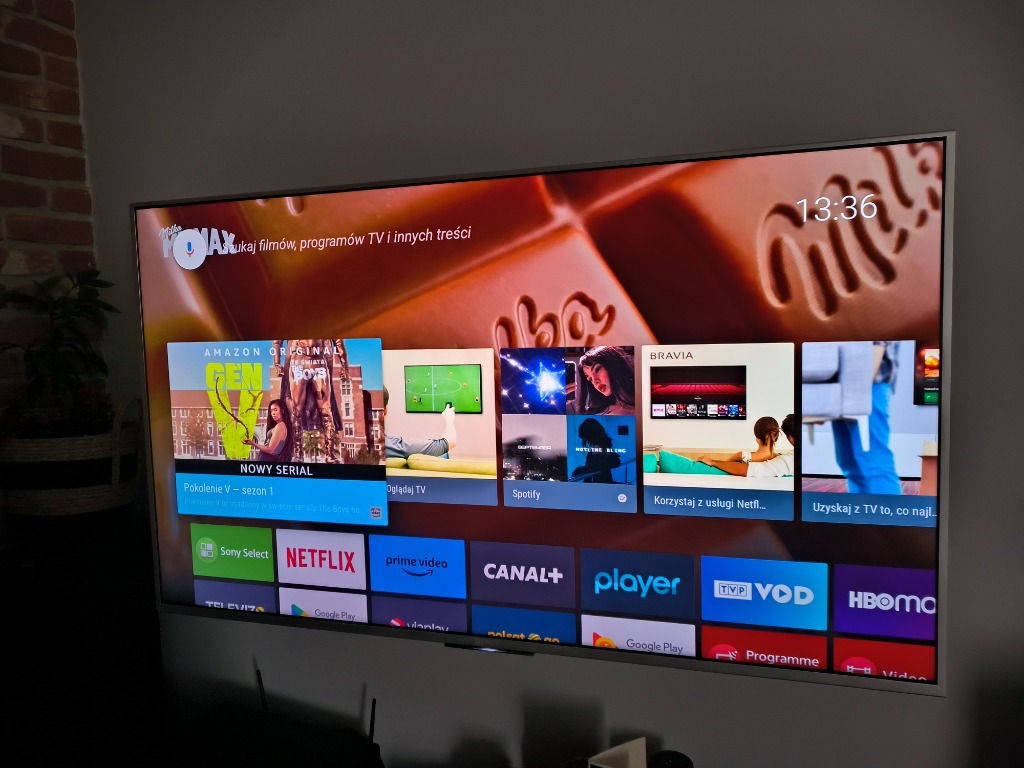 LED 49" (123 см) 4K,Smart TV Sony KD-49XF8096 4500 lei foto 0