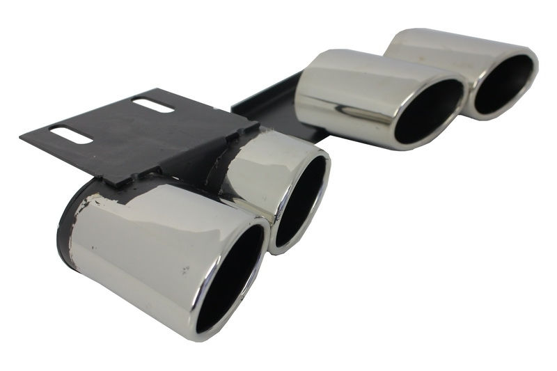 Ornamente Evacuare compatibil cu Audi A3 (2012-2017) S3 Quad Design foto 2