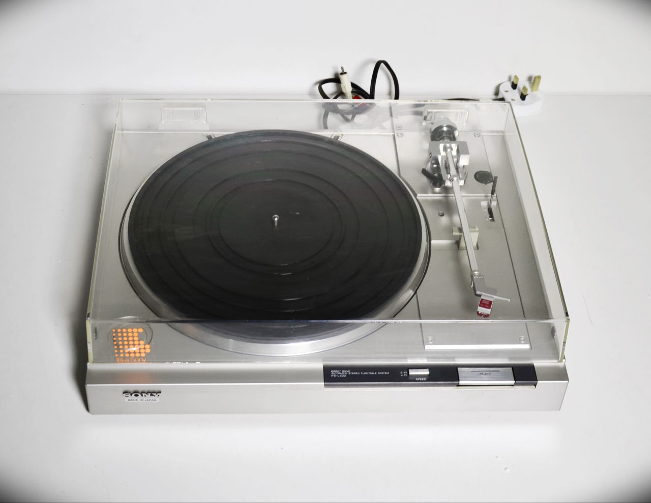 Sony model ps-lx22 direct drive stereo turntable foto 7