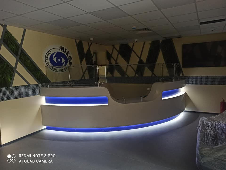 Изготовление столешниц, моек,рецепций из искусственного камня Corian  фото 5