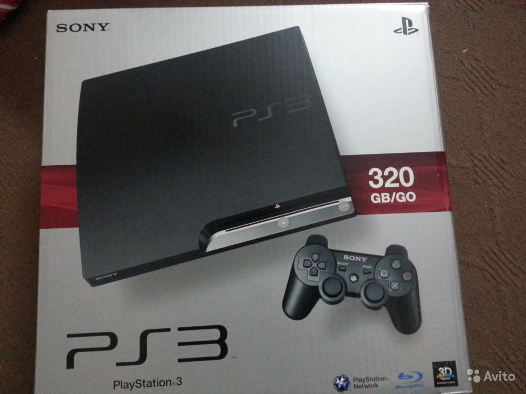 Sony PlayStation 3 - 320GB прошитая + 20 игр.