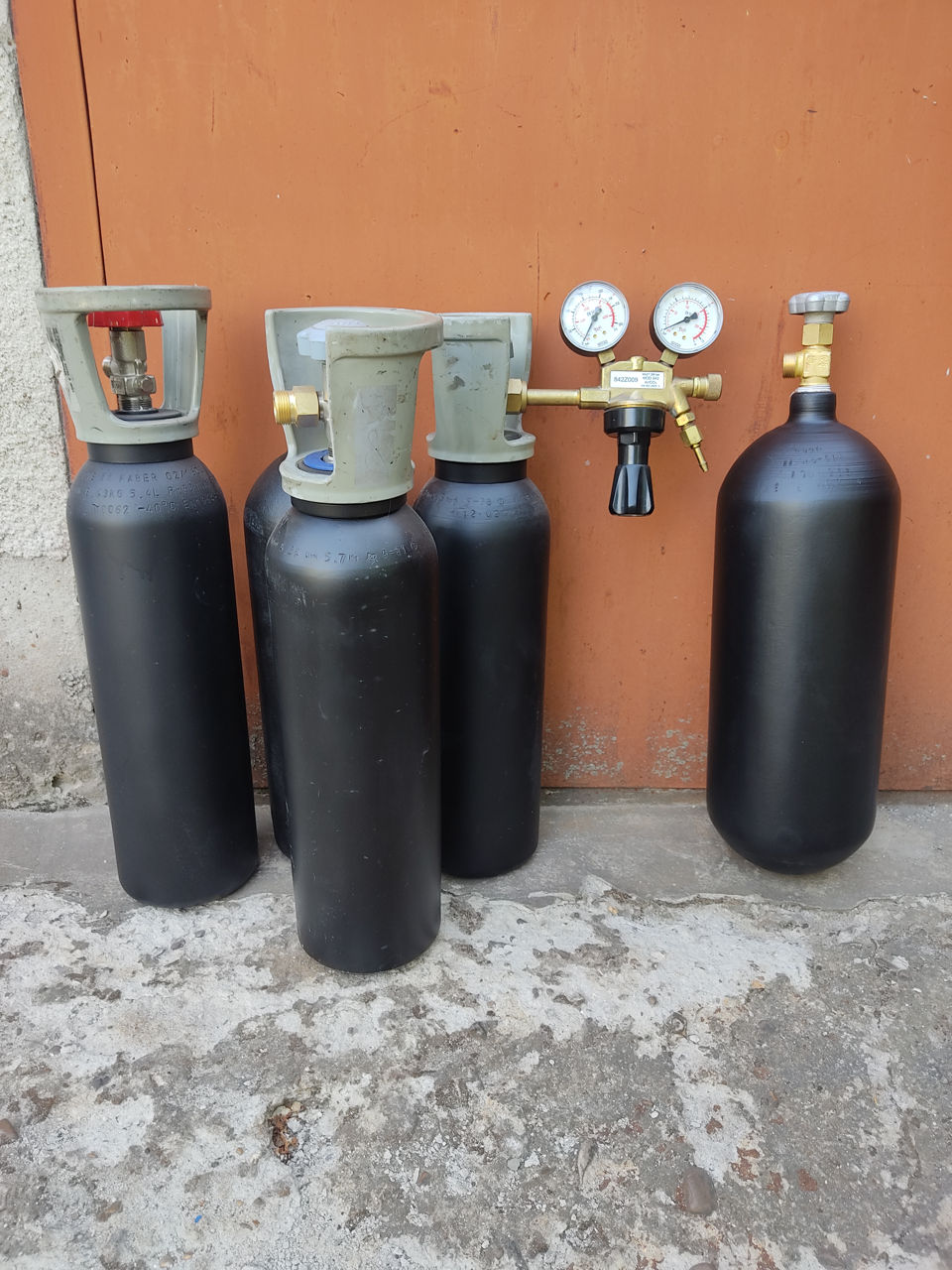 Баллон, баллоны, Balon butelie co2 Argon Azot Butelii