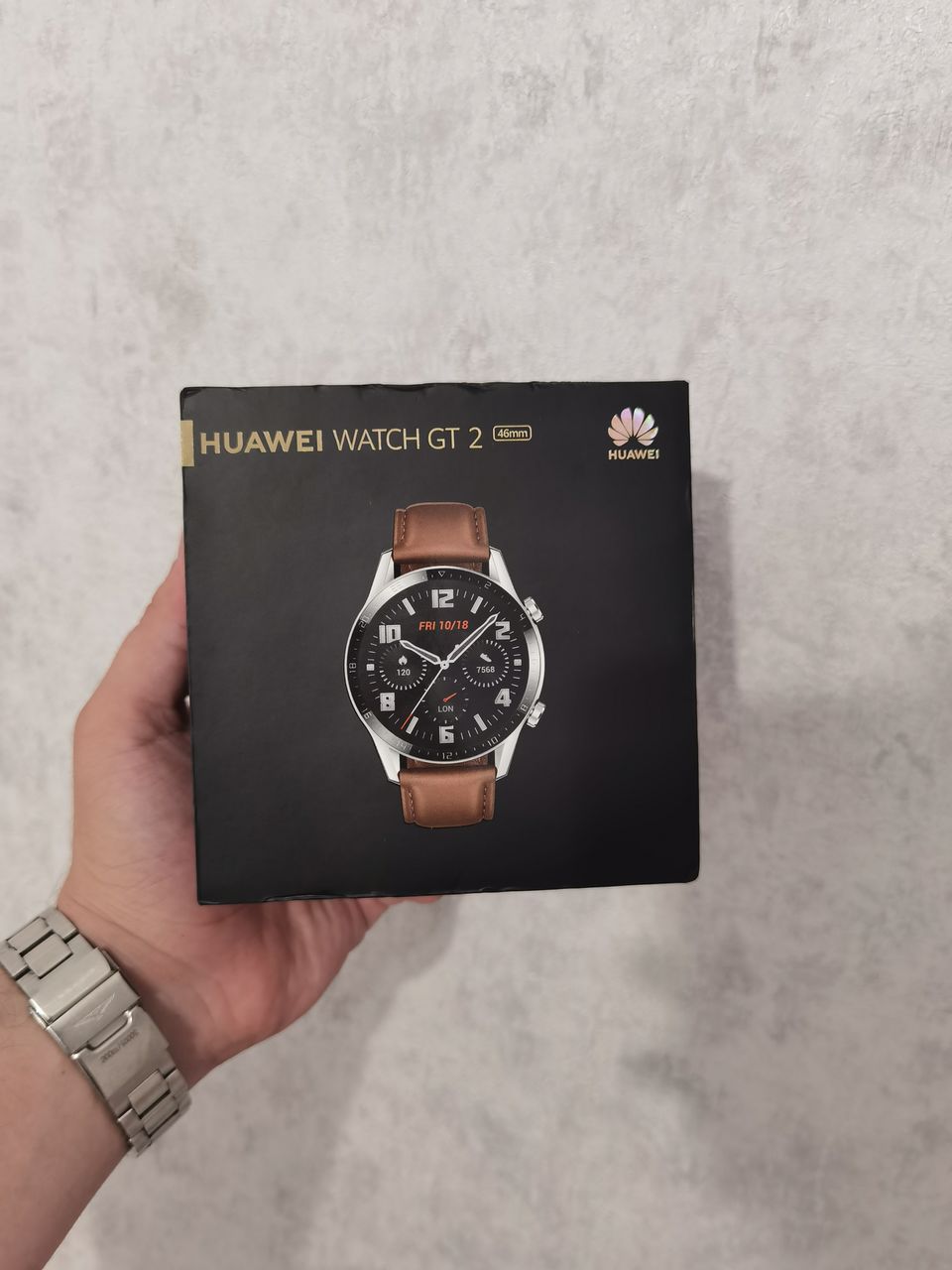 Huawei Watch GT 2 Pebble Brown, curea piele!