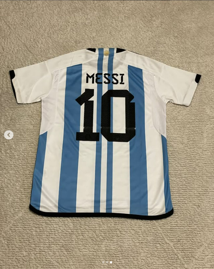  44 / 5.000 Футболка сборной Аргентины 24/25, Messi. фото 1