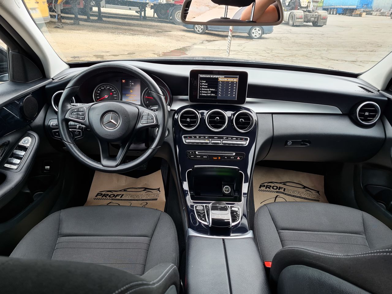 Mercedes c класс интерьер