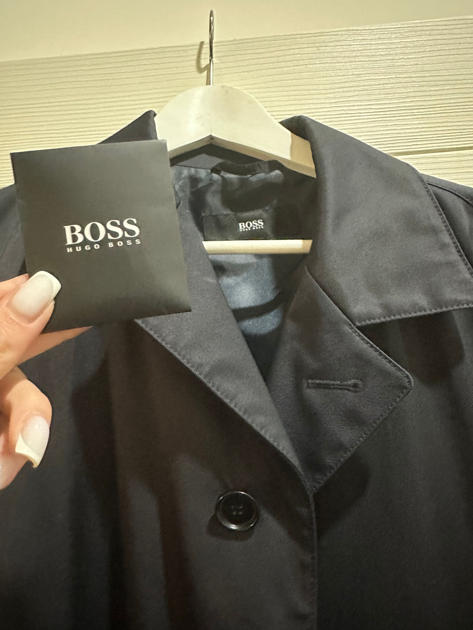 Hugo boss мужское пальто оригинал foto 0