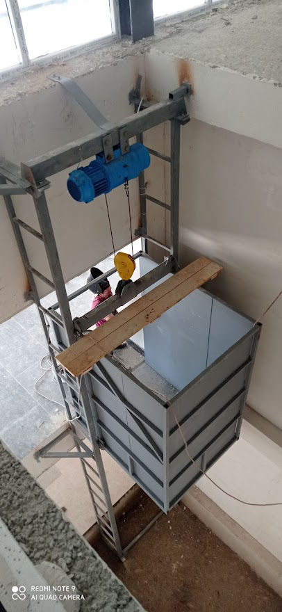 ascensor-lift, грузовой лифт, грузовой подъёмник. foto 1