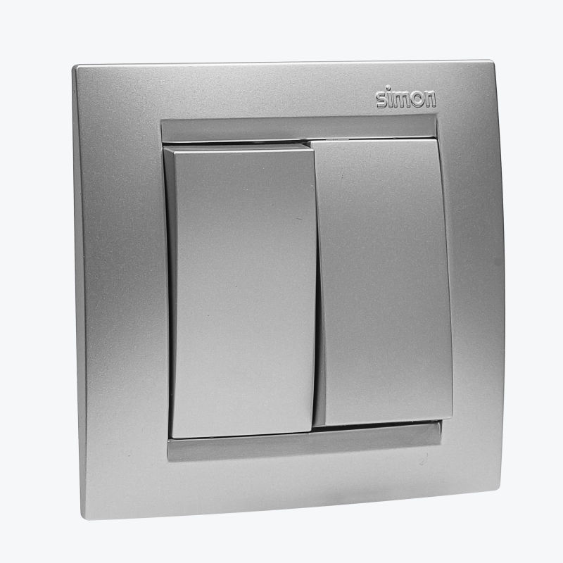 Prize si intrerupatoare Simon Electric aluminiu în Moldova, panlight, prize intrerupatoare Grafit foto 4