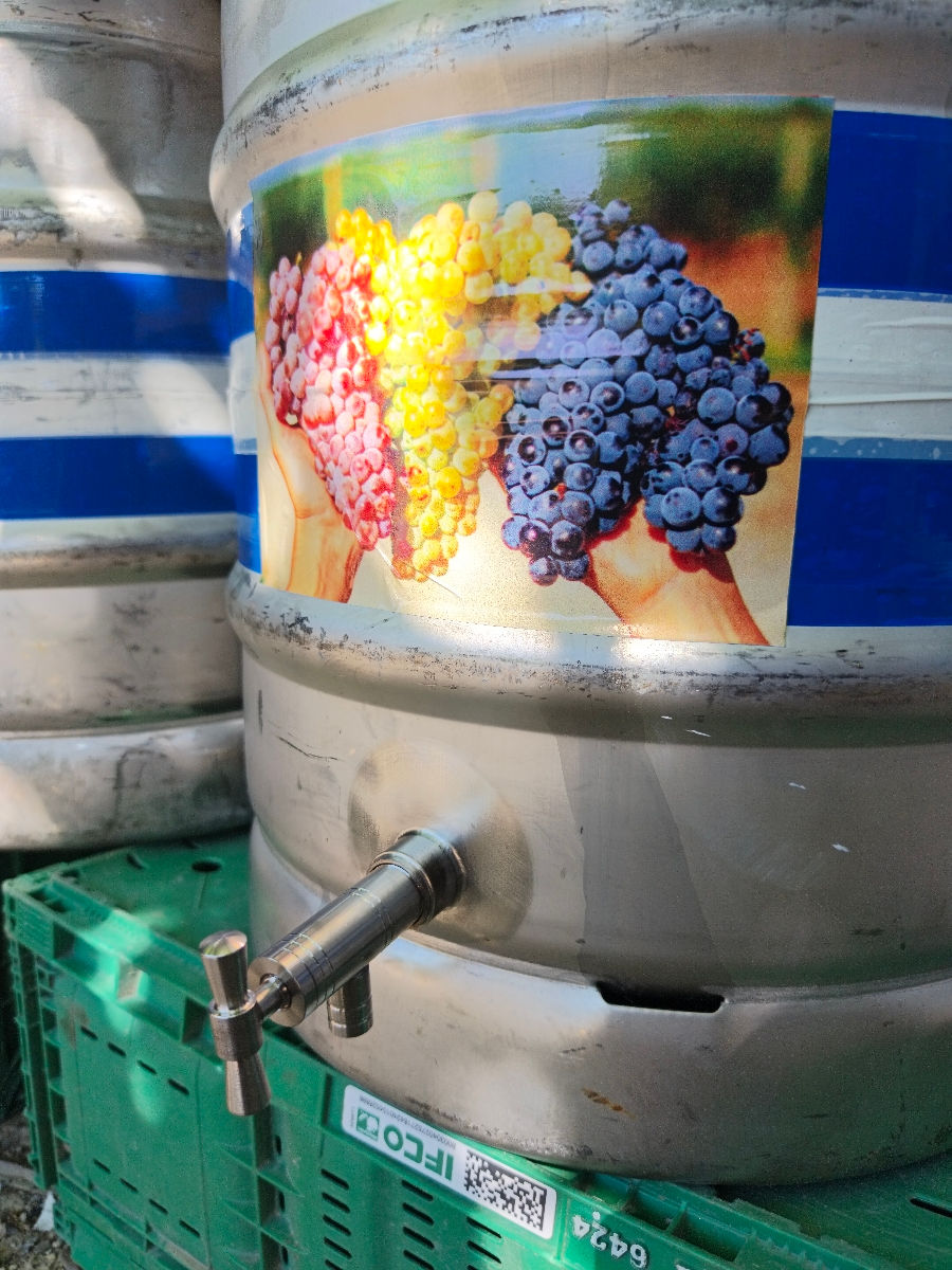 Cheguri (Butoie) Inox Alimentar de 50 Litre cu tot cu robinet  foto 3