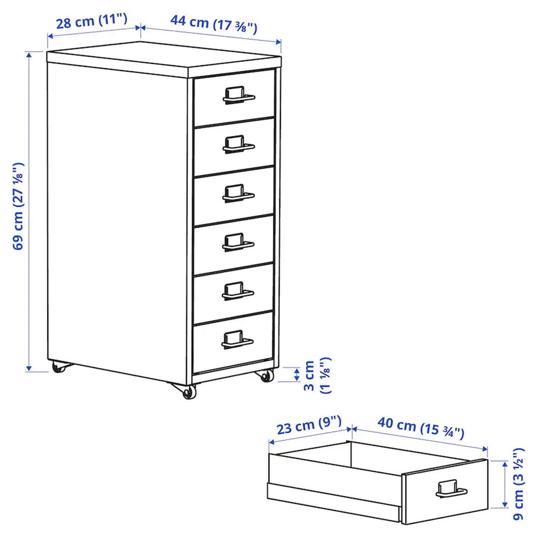 Set de mobilă pentru oficiu IKEA (3în1) foto 7