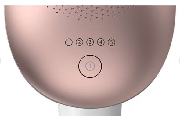 Epilator ipl philips lumea avanced bri921/00, 250.000 impulsuri, 1 accesoriu, retea, alb-roz + trimm foto 4