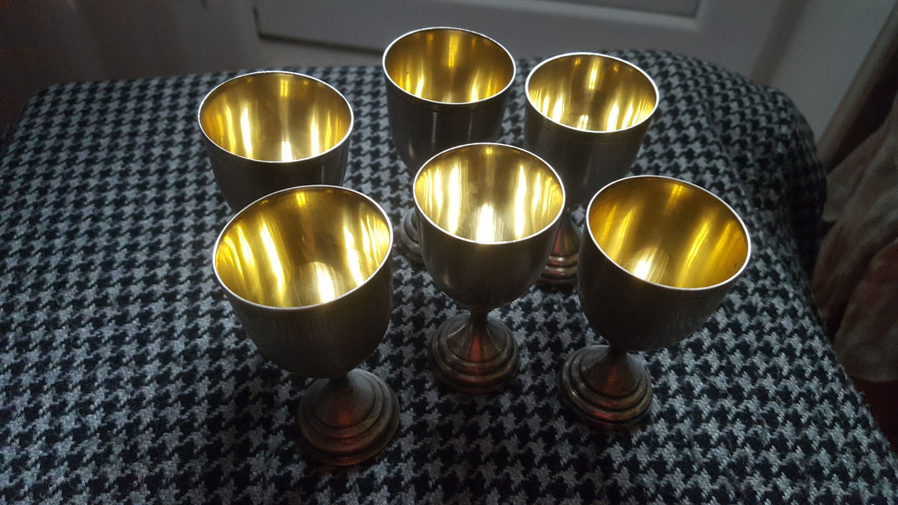 Позолоченное серебро   916 проба.     возраст 50 лет. foto 2