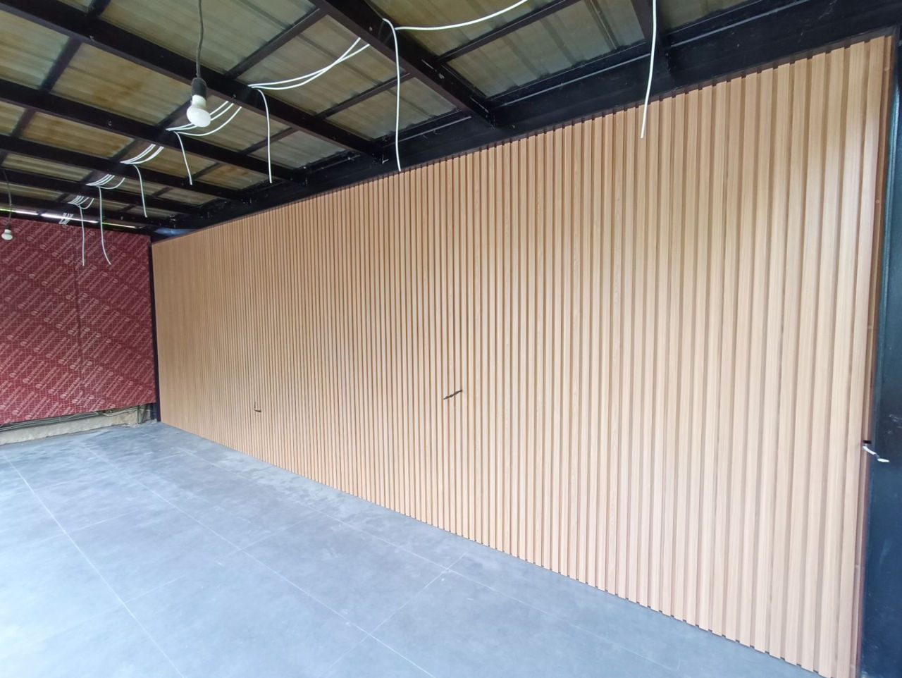 Riflaje decorative din lemn plastifiat pentru decorarea pereților foto 5