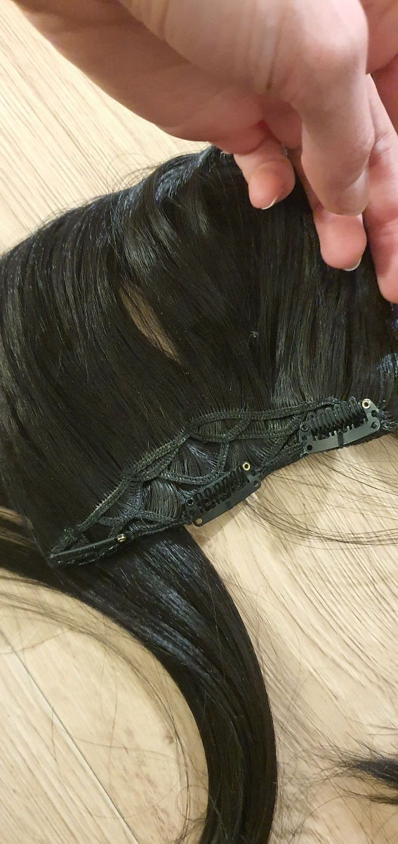 Se vind extensii de par artificial clips-on 45 cm.  foto 5