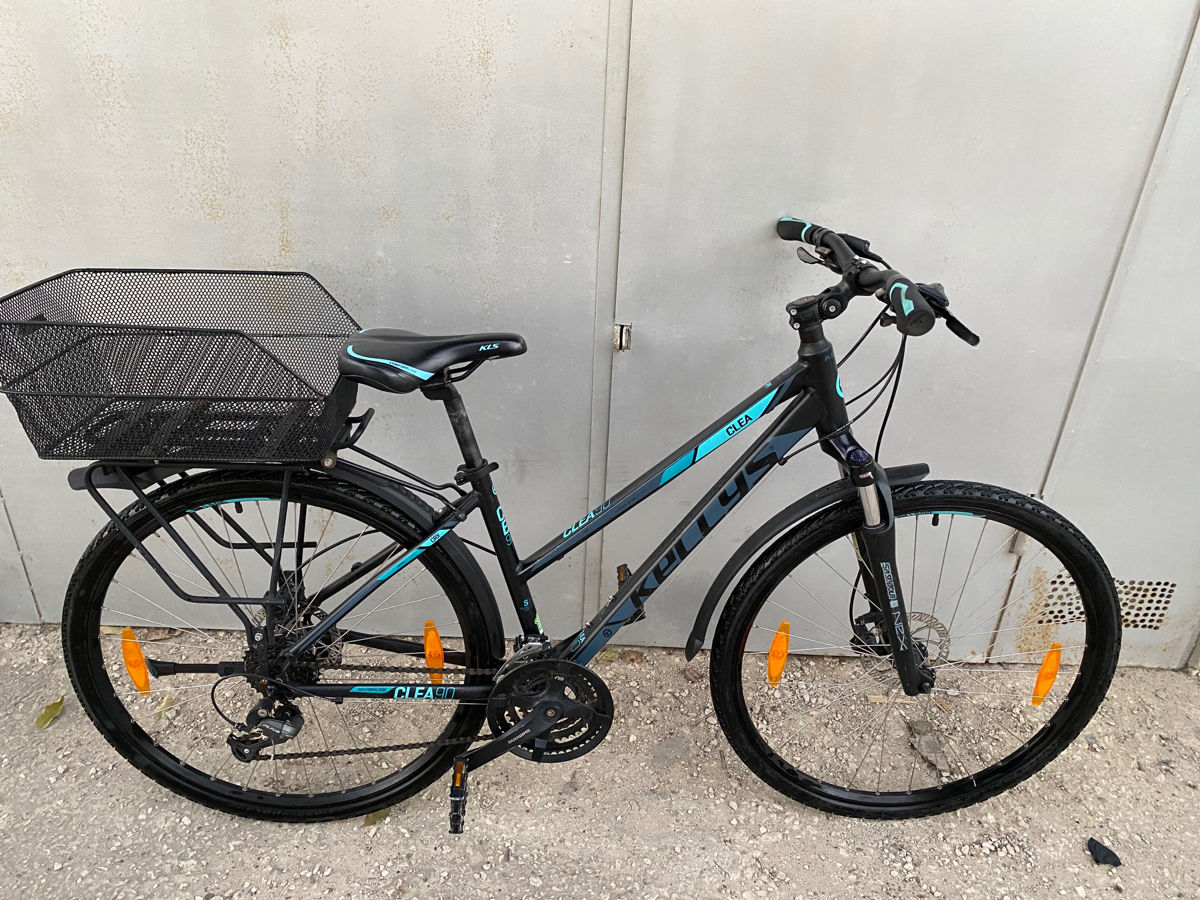 Bicicleta De Firma Adusă Din Germania Frini pe ulei din aluminiu shimano foto 0