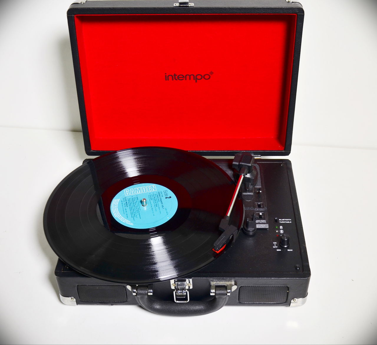 intempo portable record player