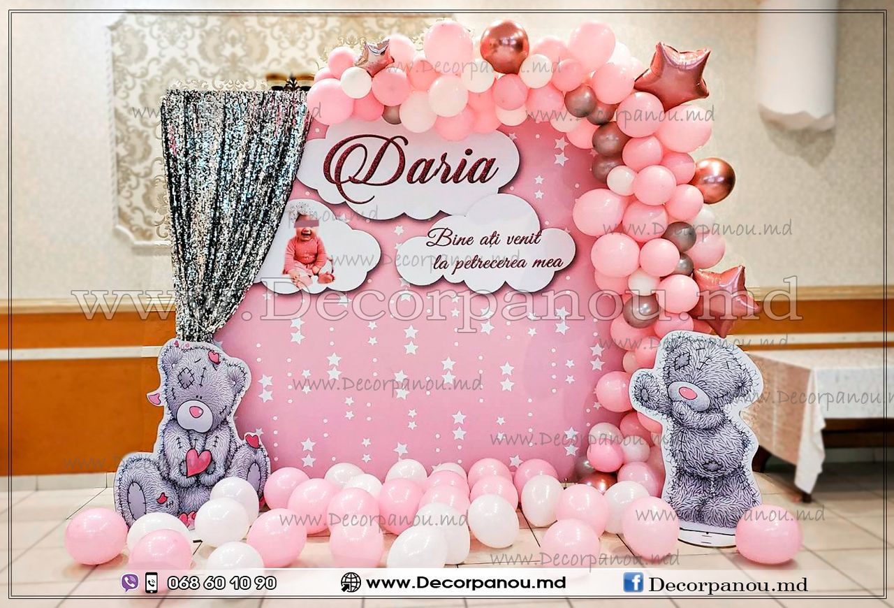 Decor cu panou foto , fotopanou , fotostand la nunta , cumatrie , aniversare , corporativ фото 6