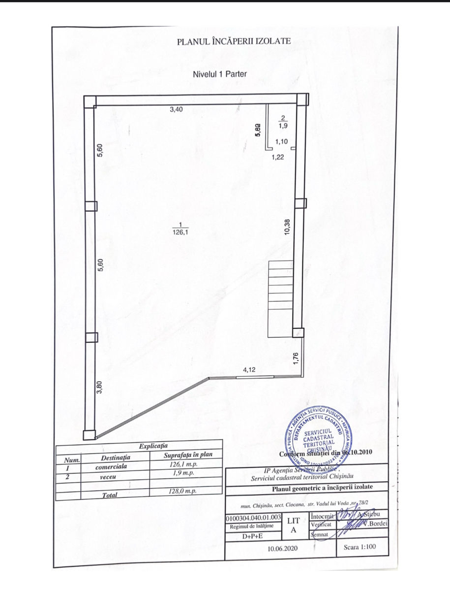  Spatiu comercial prima linie ciocana inclusiv TVA foto 7