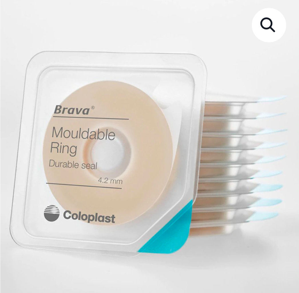 Coloplast / stoma  din 2 componente: pungi/recipiente pentru stoma (калоприёмник) foto 5