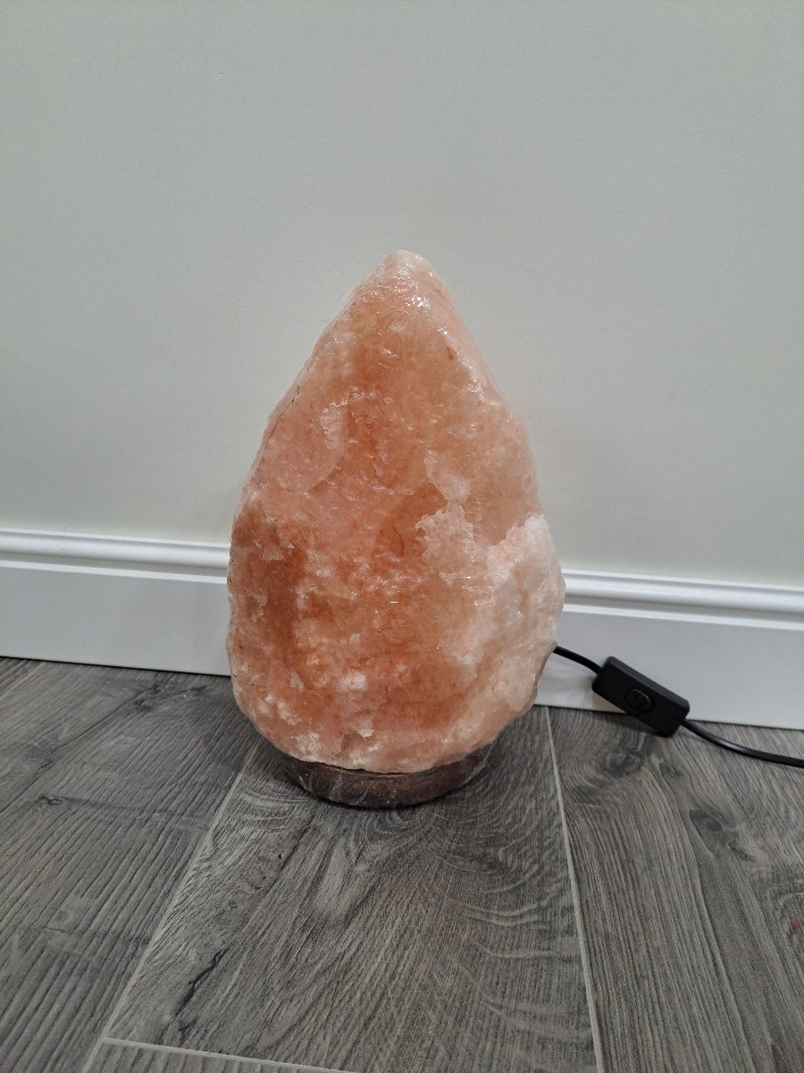 Lampă de sare Himalaya foto 0