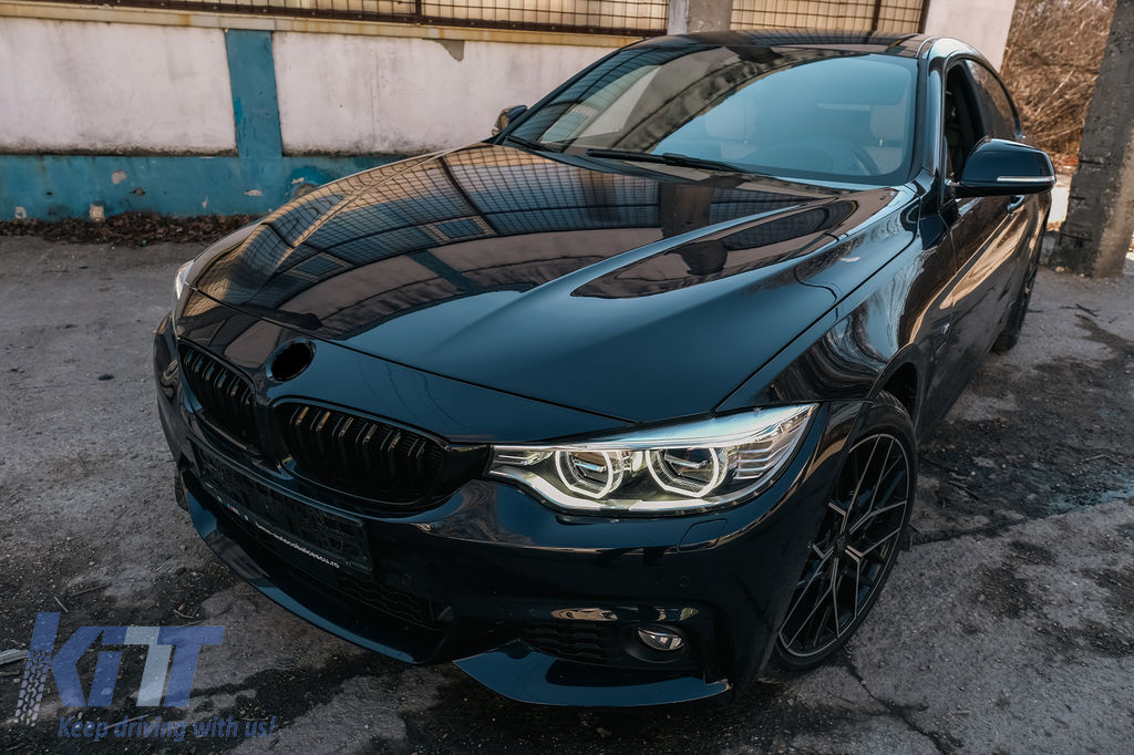 Grile M Nari BMW Seria 4 F32 F33 F36 (2013-03.2019) Negru Lucios foto 9