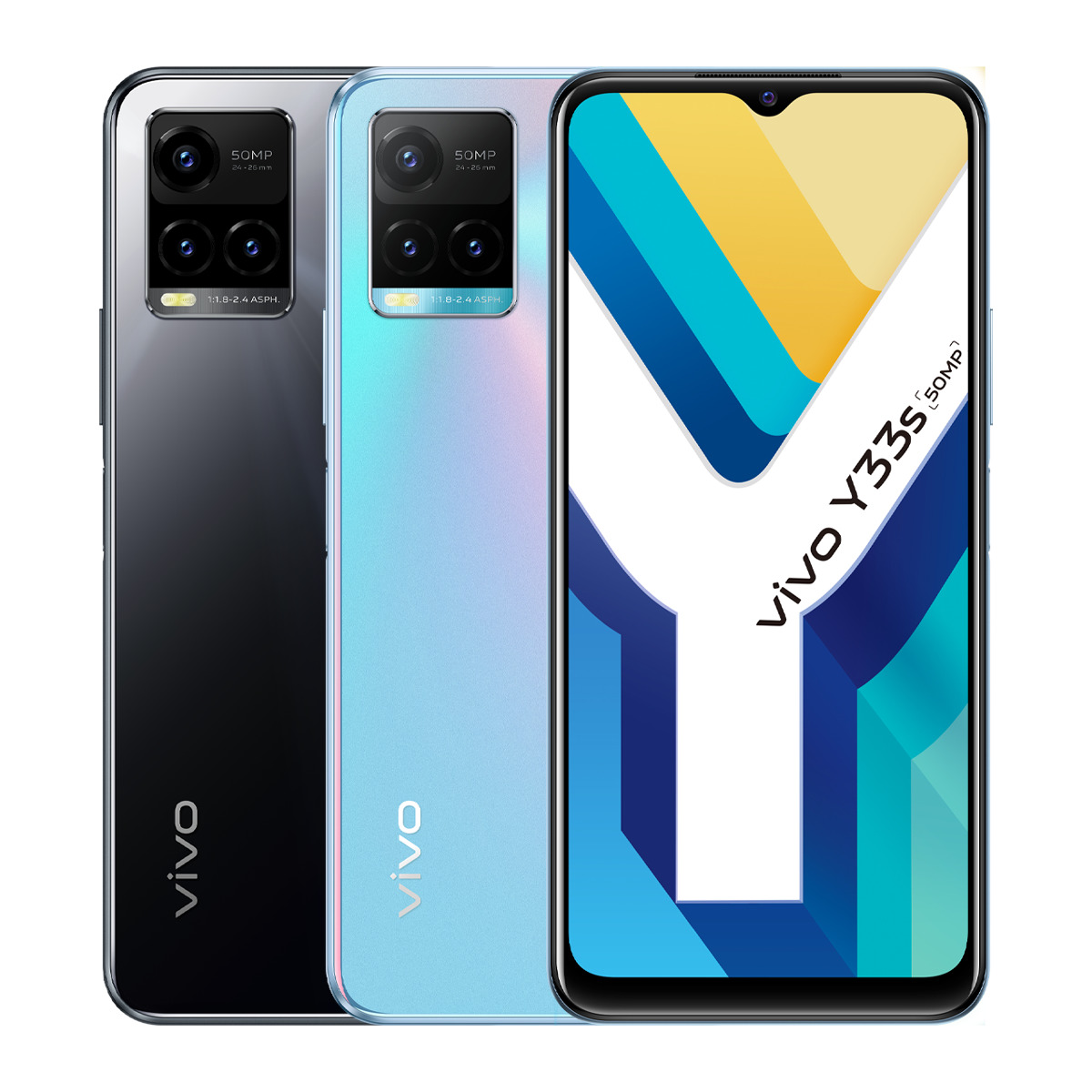 vivo Y33s (128 GB) Mirror Black. New