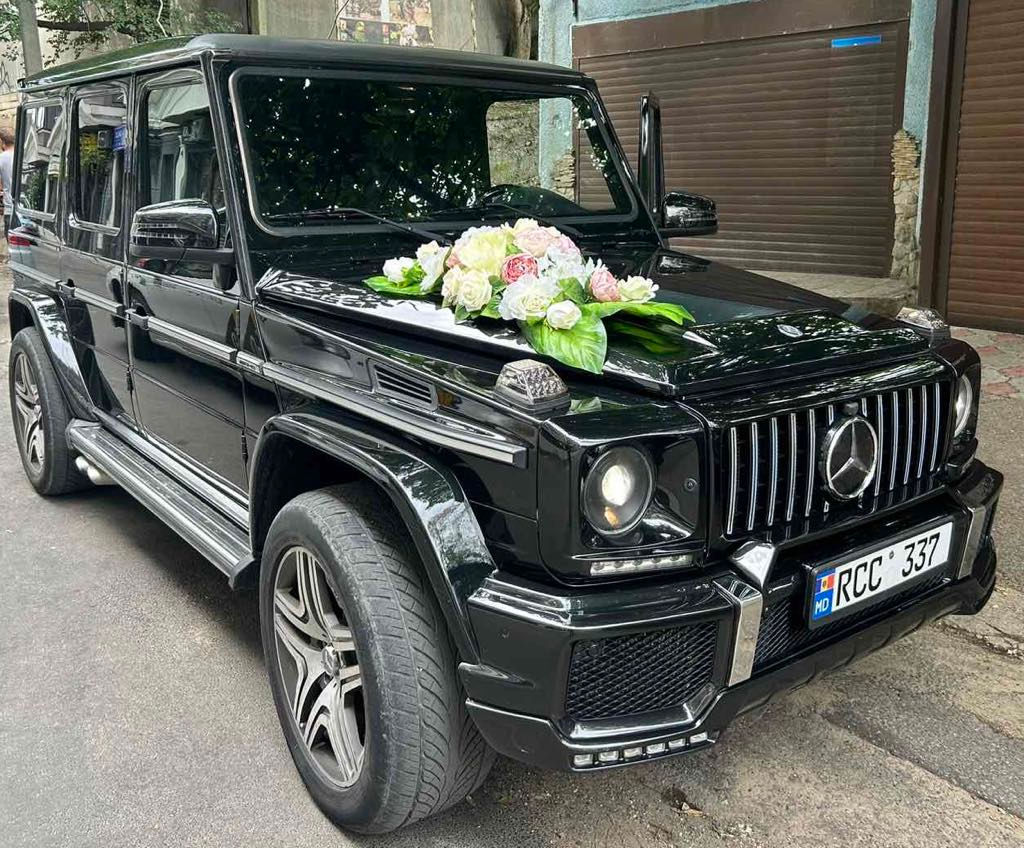 G Class (Gelandewagen) negre / Гелендваген черные - 170 €/zi & 25 €/ora (2) foto 0