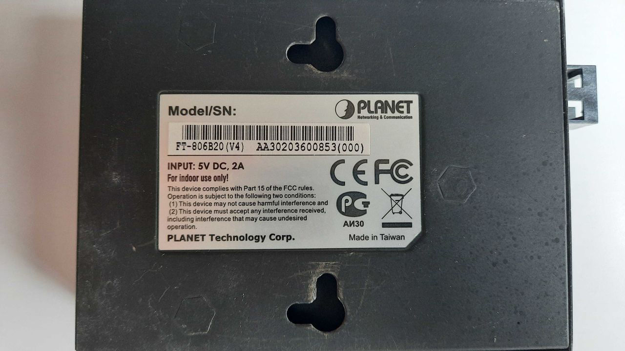 Internet Media Convertor Planet FT-806B20 (V4)