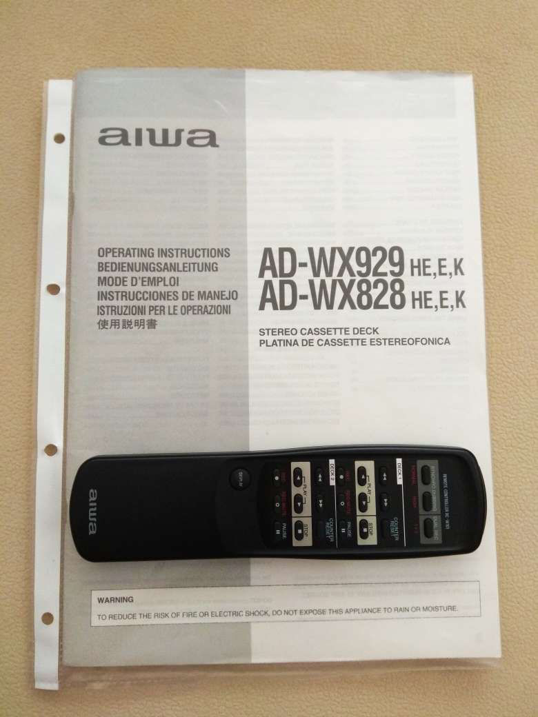 Aiwa AD-WX929 двухкассетный магнитофон по очень низкой цене. foto 8