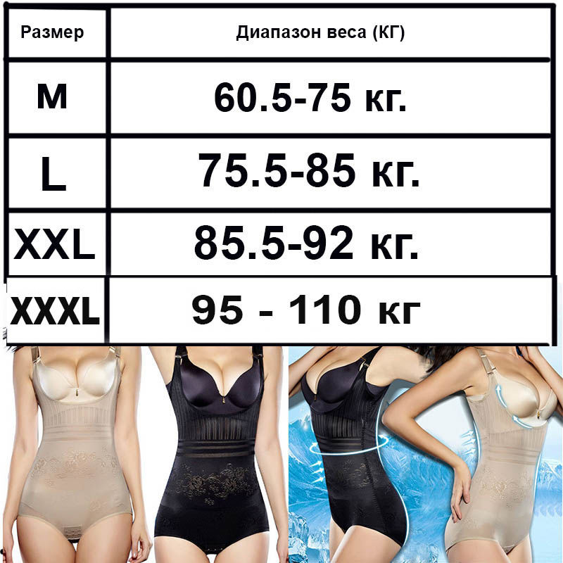 Lengerie pentru modelarea corpului "body" foto 1