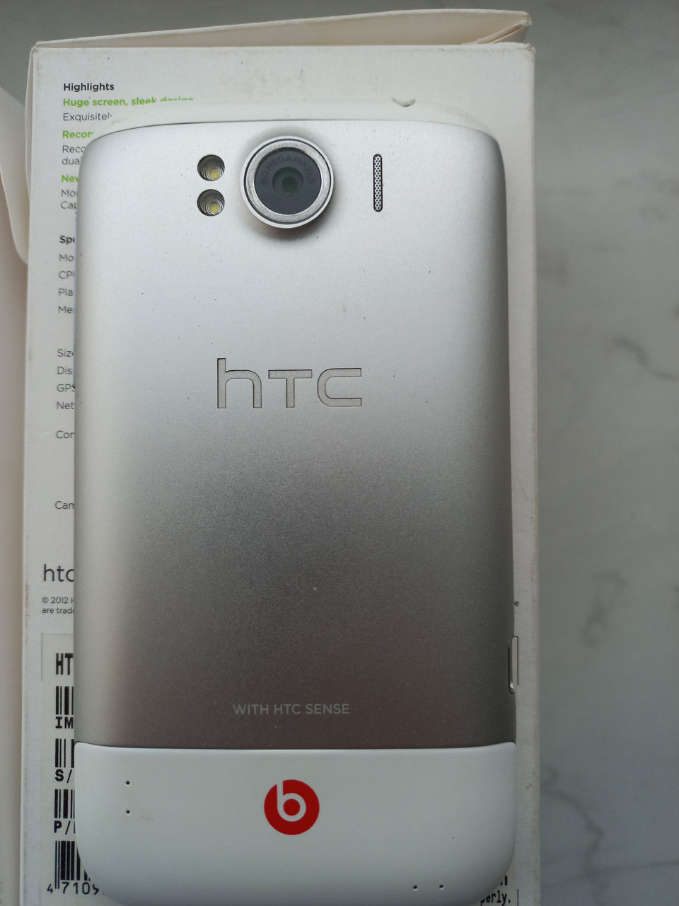 HTC Sensation XL X315E рабочий 300 лей фото 2