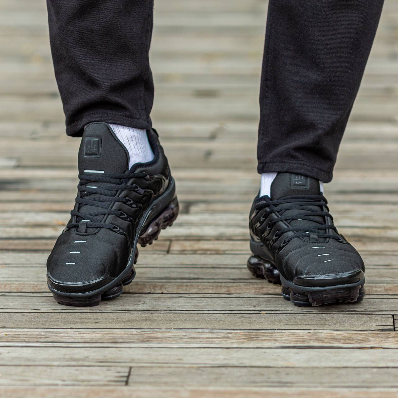 Nike Air VaporMax Plus Vm+ Full Black Unisex foto 6