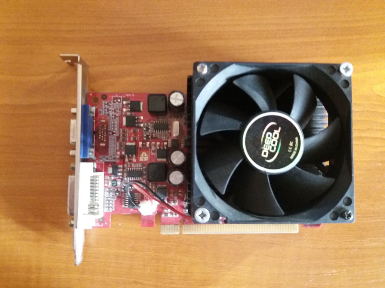 Видеокарта Nvidia GF 9500 Gt, 512 mb, 128 bit, ddr2, VGA, Dvi, работает ...