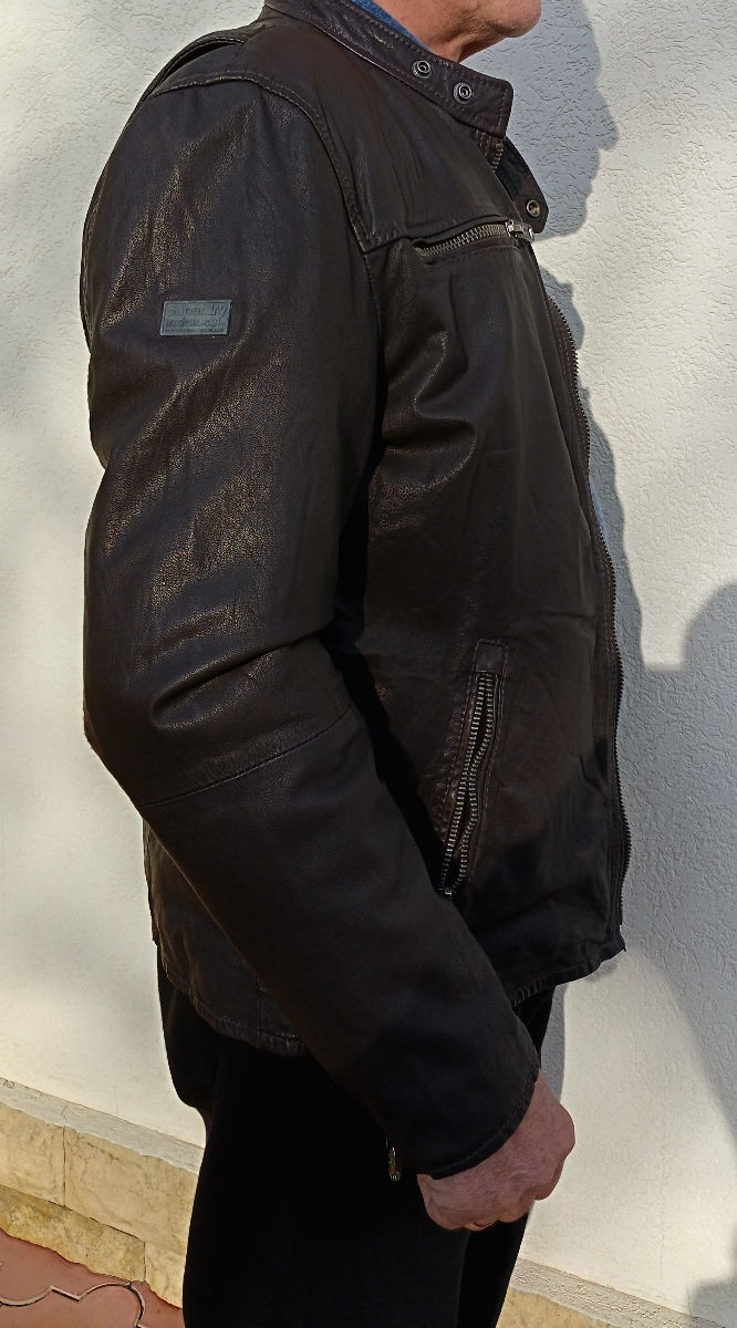 Geacă de piele bărbați, Brand: Superdry, XXL фото 1