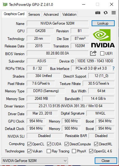 Laptop X541UJ-GQ304 i3-6006U, 4 GB DDR4 RAM, GeForce 920M 2 GB фото 5
