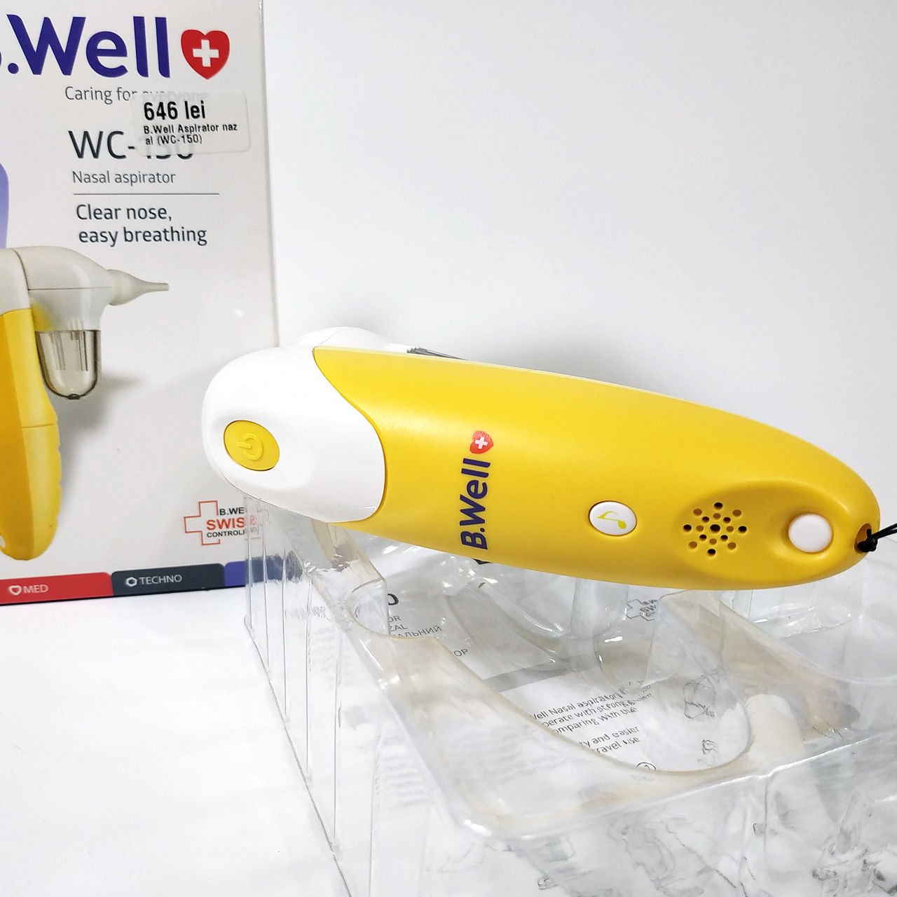 Nazal Aspirator WS-150. Dispozitiv pentru îndepărtarea mucusului din nas. B. Ei bine, Swess AG foto 2