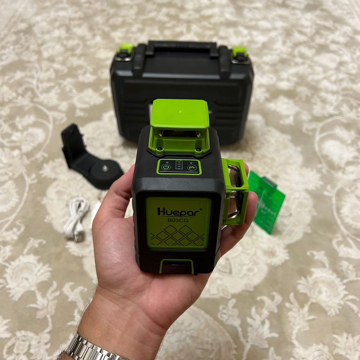 Huepar B03CG 3D 12 linii + magnet + tinta + garantie  + livrare gratis фото 7