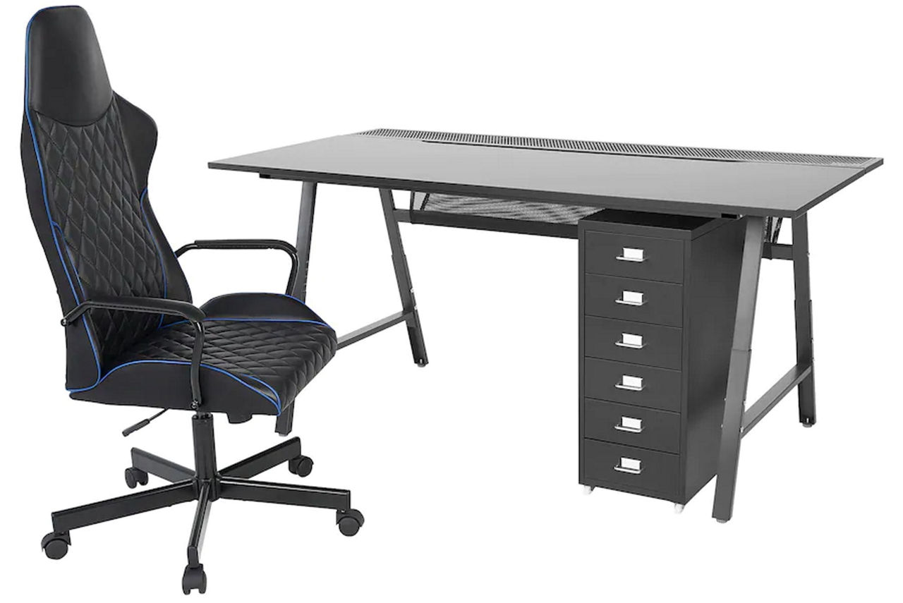 Set de mobilă pentru oficiu IKEA (3în1) foto 1
