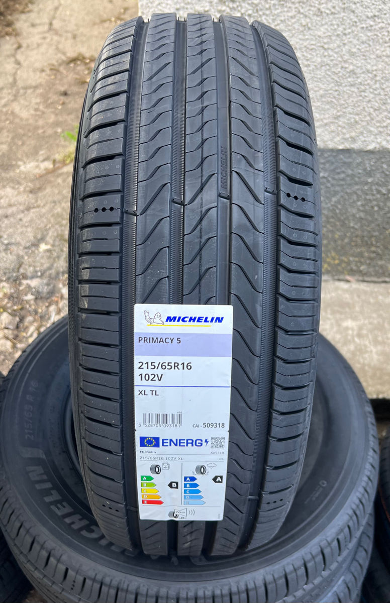 215/65 R16 Michelin Primacy 5/ Доставка, livrare toata Moldova 2025 фото 0