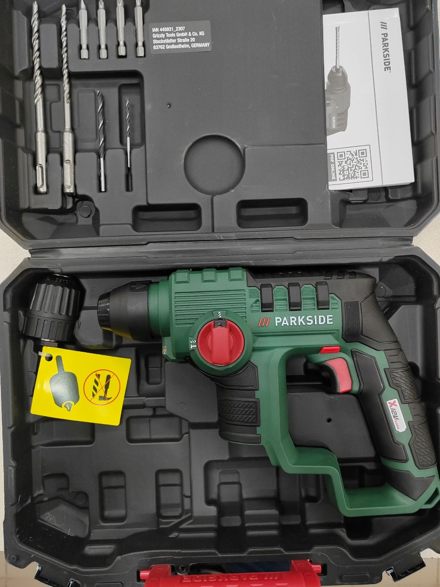 Mini ciocan perforator cu acumulator Parkside PBHA 12 A1 foto 2