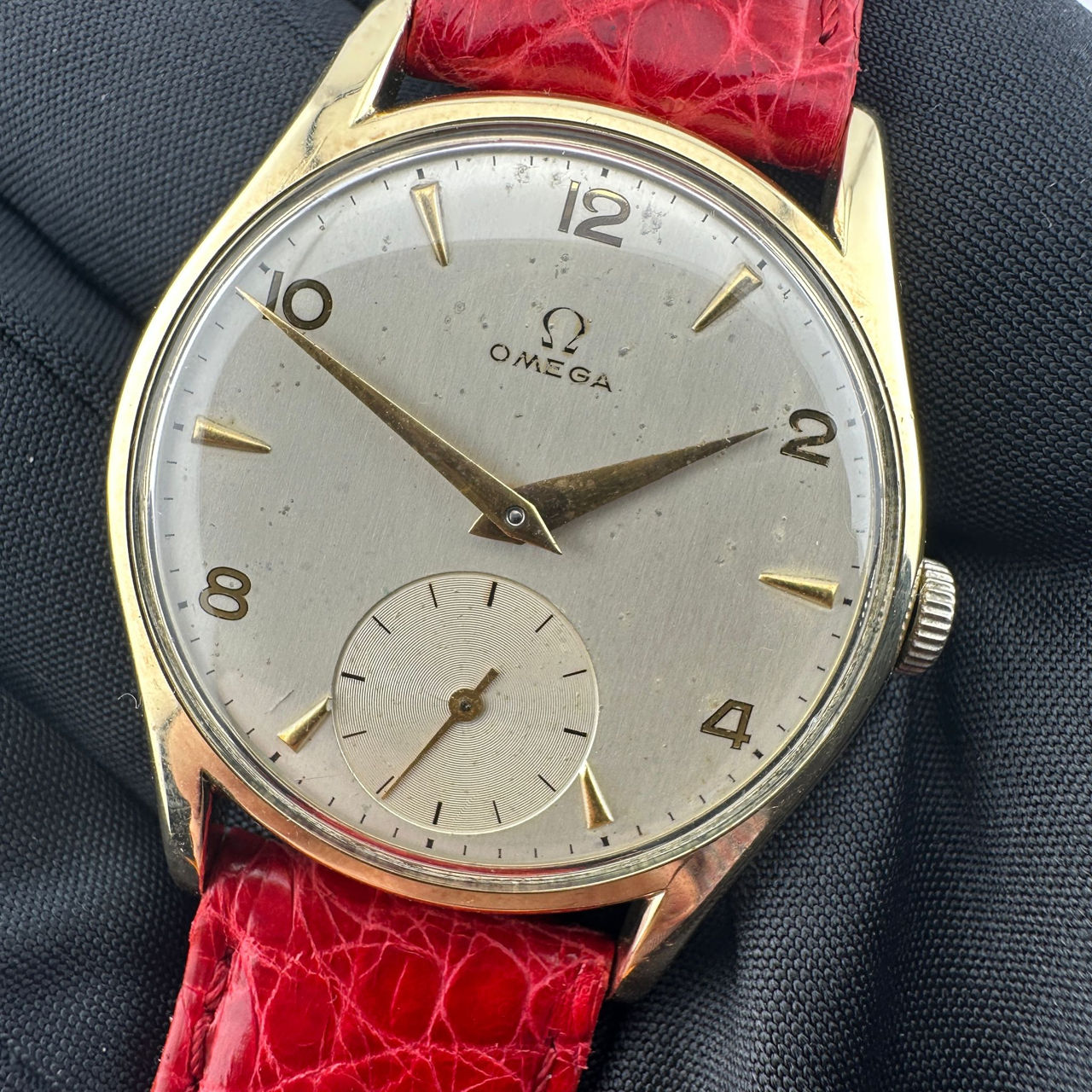 Omega Calatrava Ref. 2507 | Калибр 265 | Цельное золото 14Kt (проба 585)  фото 0