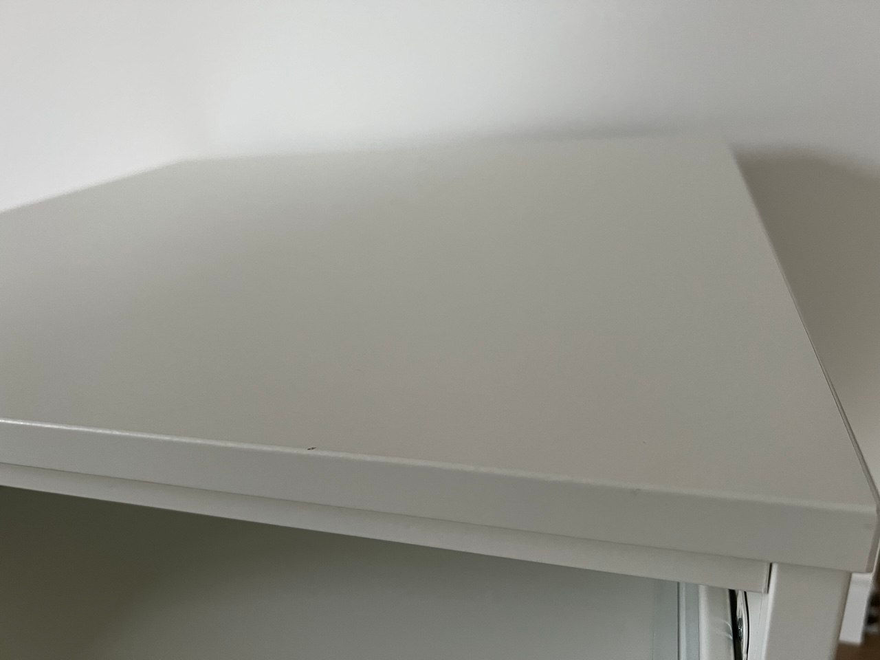 Comodă IKEA, 3 sertare, alb/Fonnes alb, 60x57x73 cm foto 3